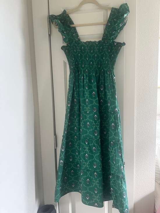 Hill House Dresses & Skirts - Hill House Green Floral Nap Dress